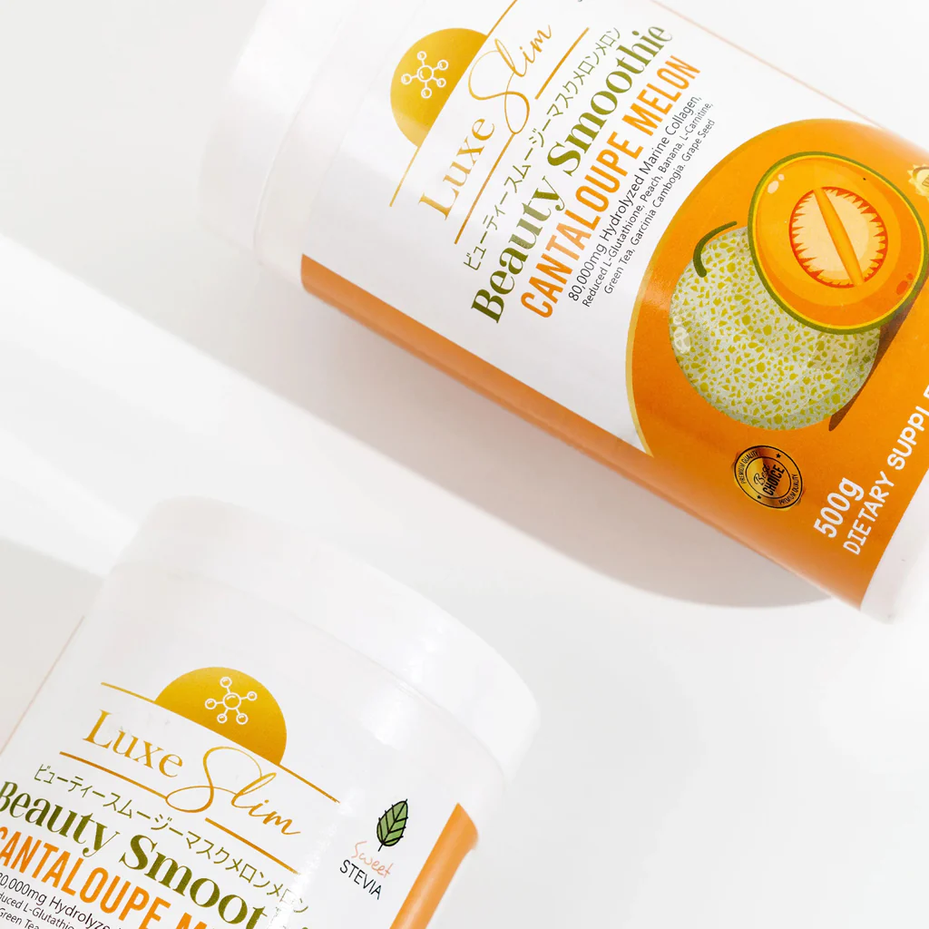 Luxe Slim Beauty Smoothie Cantaloupe Melon Jar – 500g - Image 10