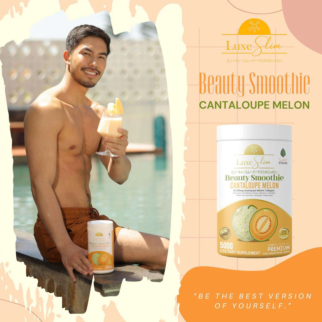 Luxe Slim Beauty Smoothie Cantaloupe Melon Jar – 500g - Image 4