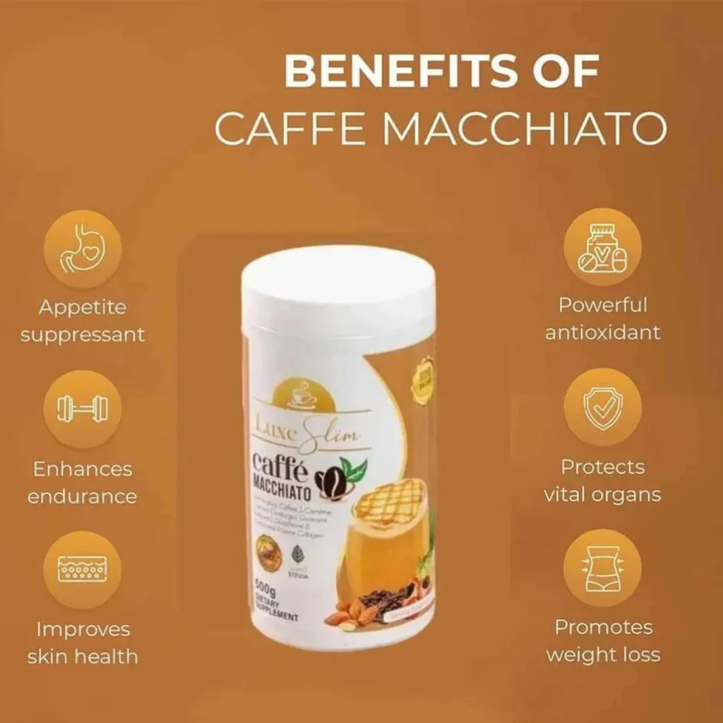 Luxe Slim Caffe Macchiato Jar – 500g - Image 2