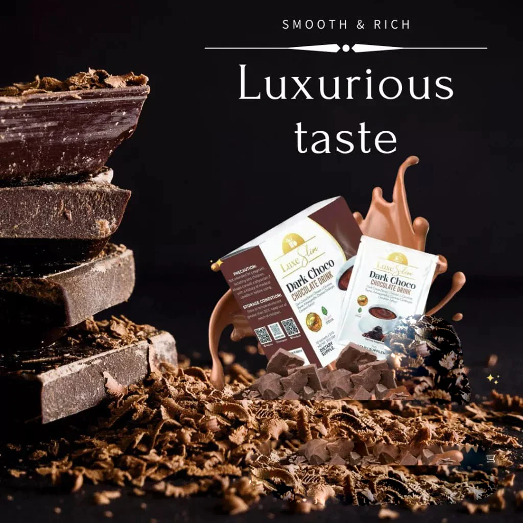 Luxe Slim Dark Choco Chocolate Drink – 210g (BUY 1 GET 1 OFFER) - Image 7