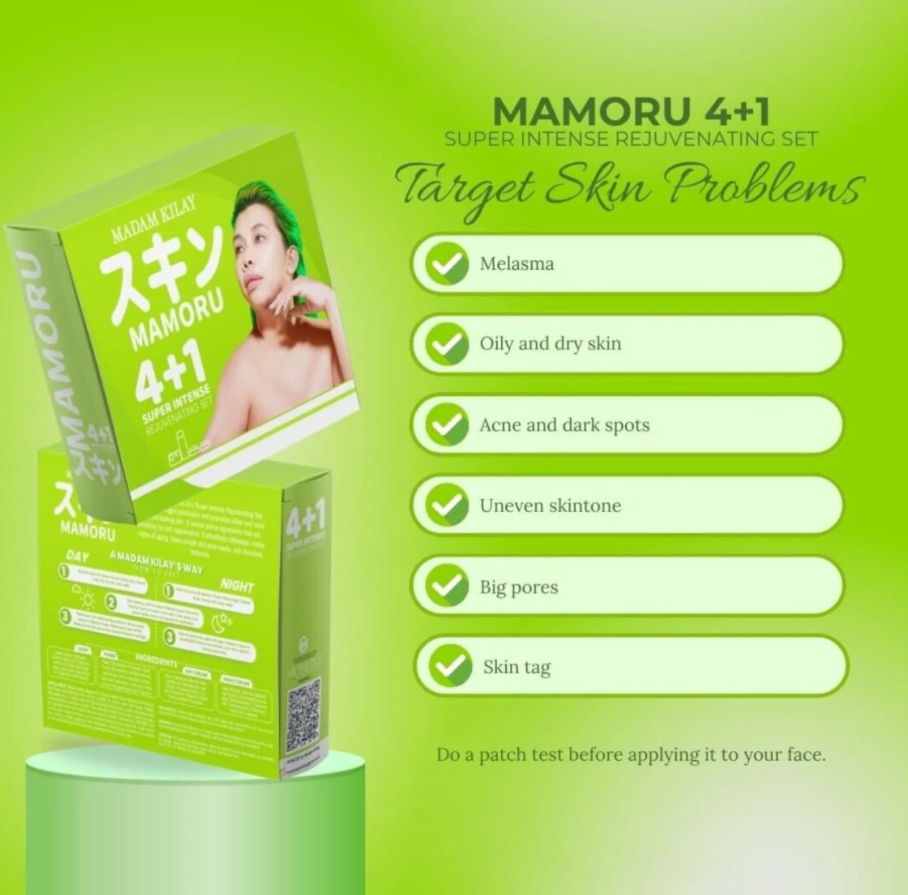 Madam Kilay Mamoru 4+1 Super Intense Rejuvenating Set - Image 10