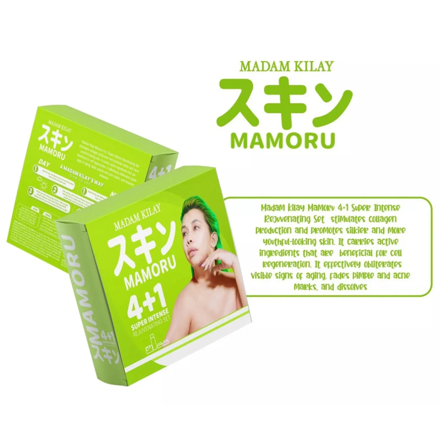 Madam Kilay Mamoru 4+1 Super Intense Rejuvenating Set - Image 5