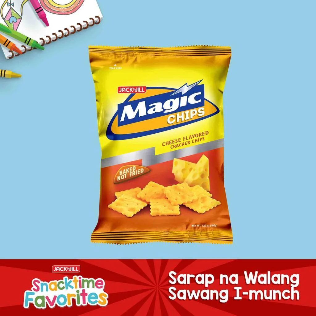 Magic Chips Cheese Baked - Jack N Jill 100g - Image 3