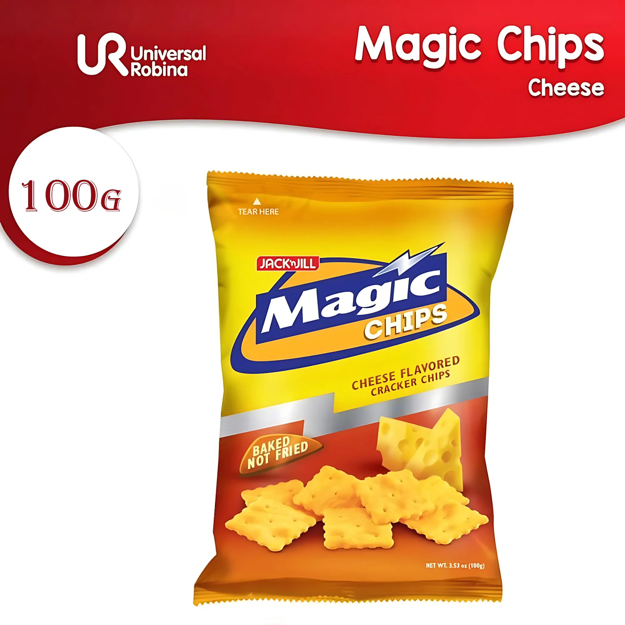 Magic Chips Cheese Baked - Jack N Jill 100g - Image 4