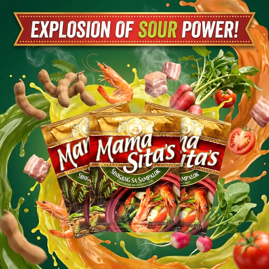 Mama Sita’s Sinigang sa Sampalok Tamarind Seasoning Mix - 50g (3PCS COMBO) - Image 2