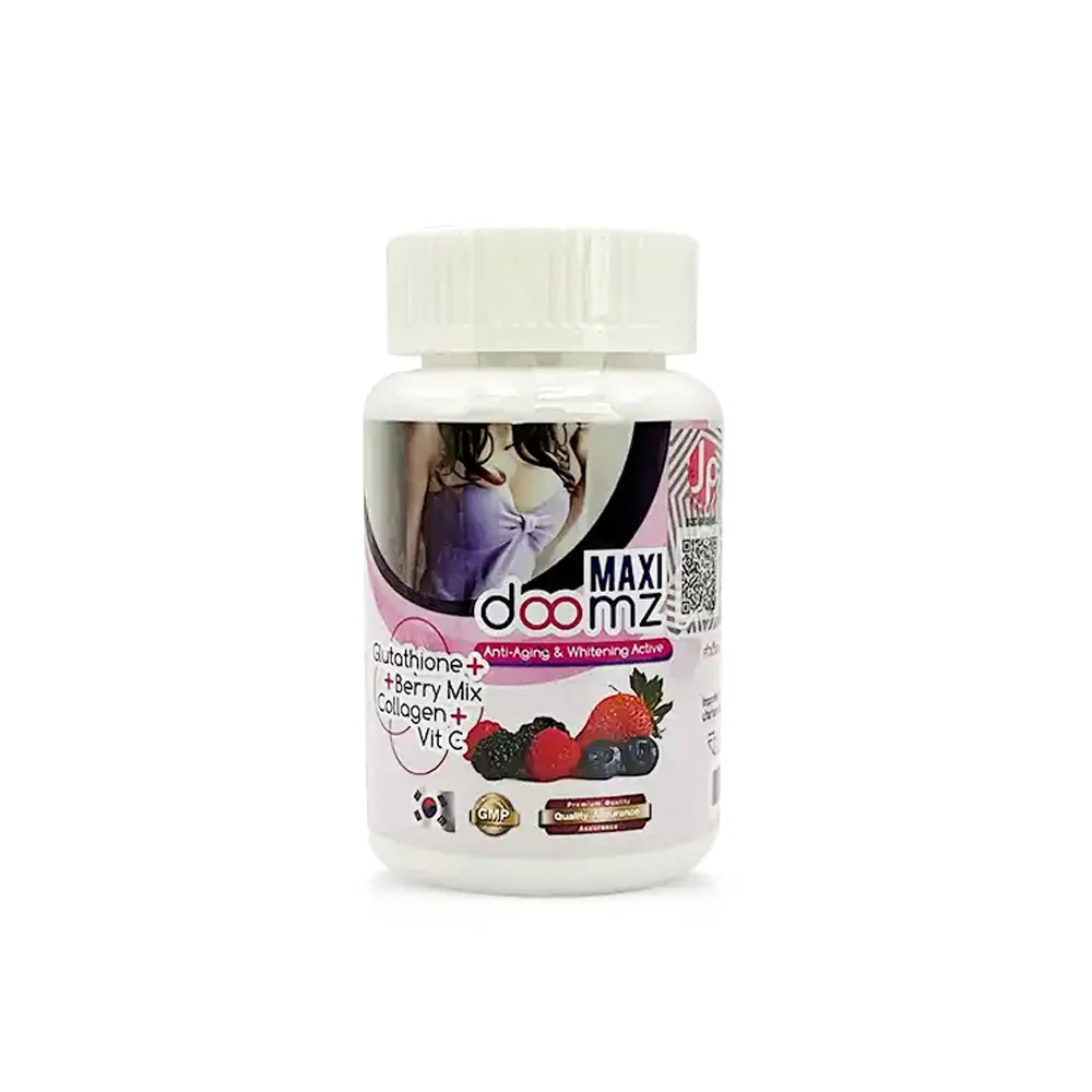 Maxi Doomz Glutathione Dietary Supplement 30 Capsules - Image 10