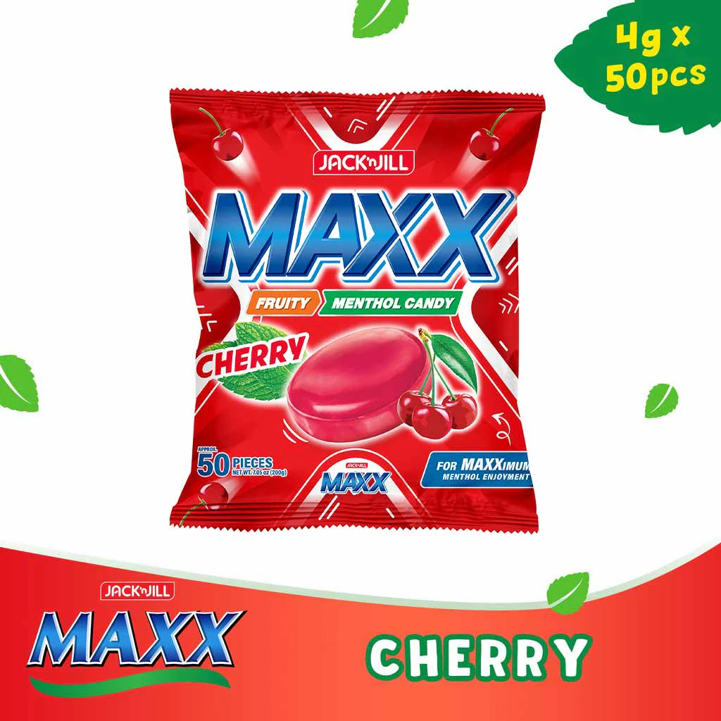 Maxx Fruity Cherry Menthol Candy - 200g - Image 4
