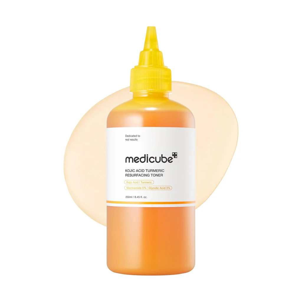Medicube Kojic Acid Turmeric Resurfacing Toner – 250ml - Image 4