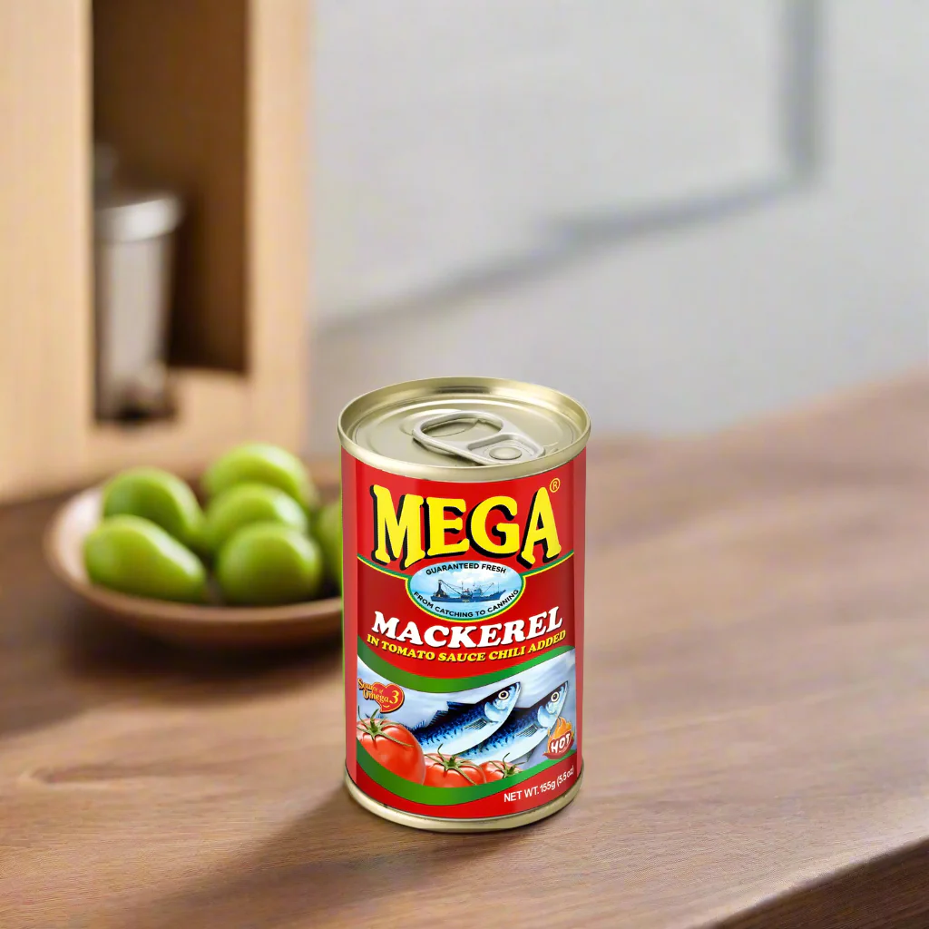 Mega Mackerel in Tomato Sauce with Chili - 155g - Image 3