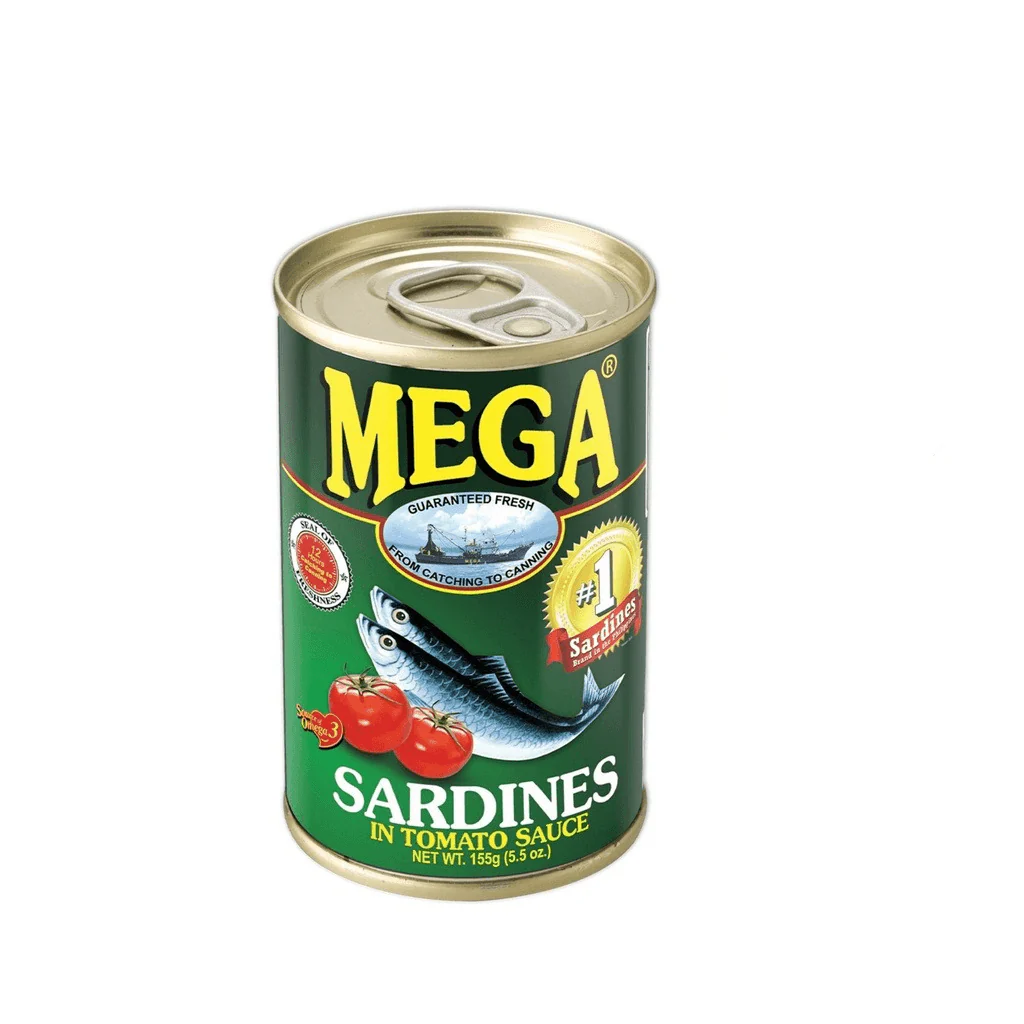 Mega Sardines In Tomoto Regular & Chilli Value Pack 4 x 155g - Image 3