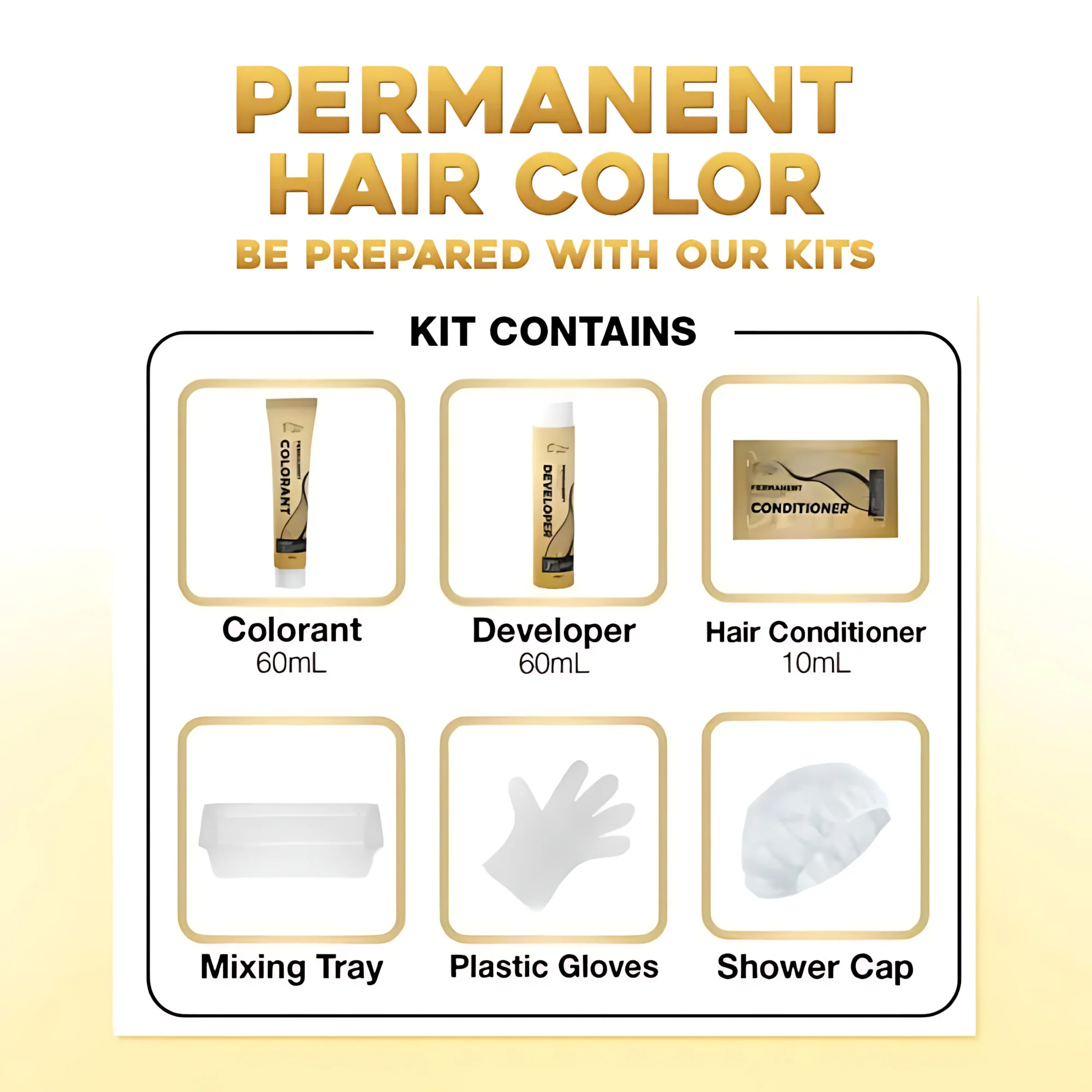MerrySun Permanent Hair Color – Floweriness Red (Complete Coloring Kit, 130ml) - Image 7