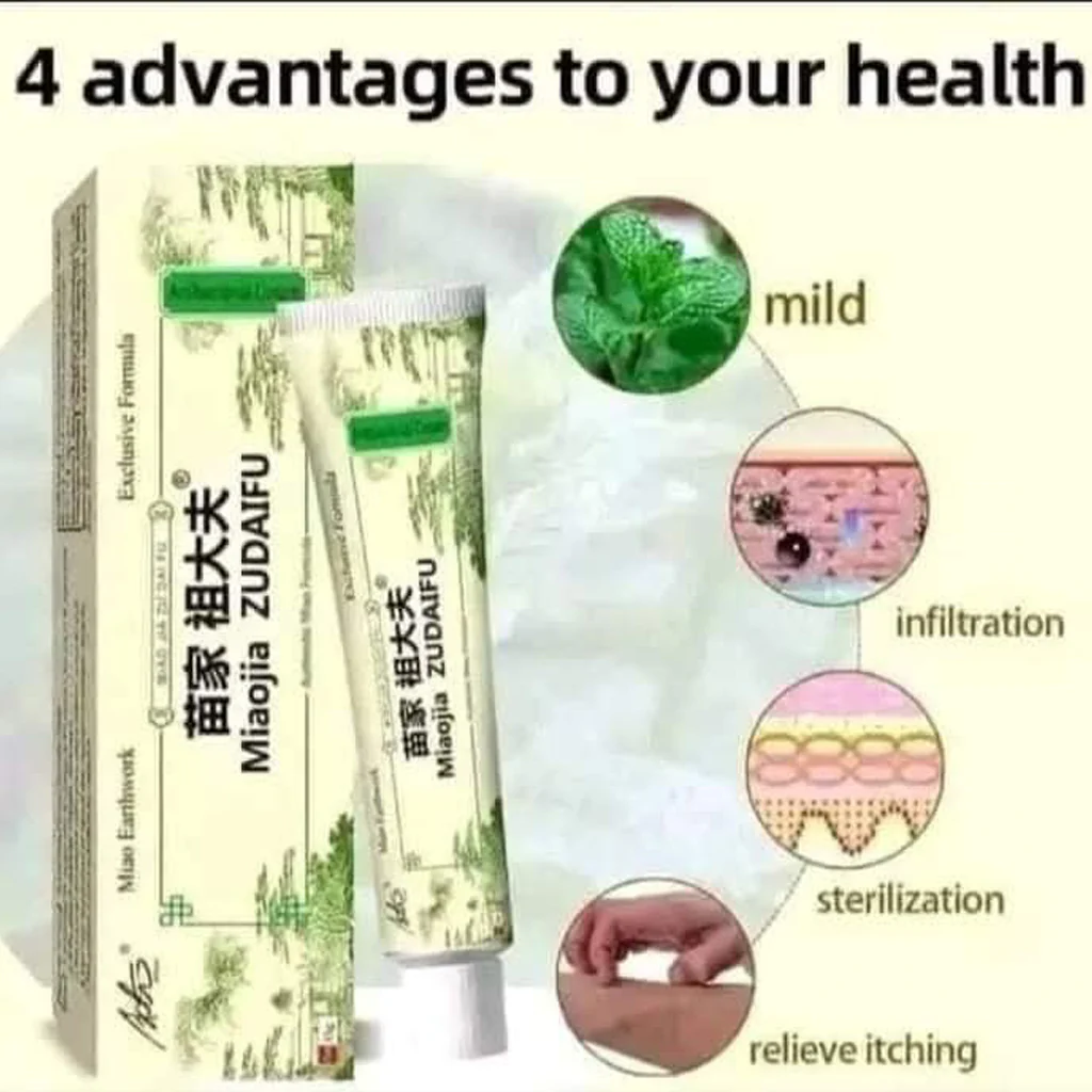 Miaojia Zudaifu Antibacterial Cream – Authentic Miao Formula (15g) - Image 3