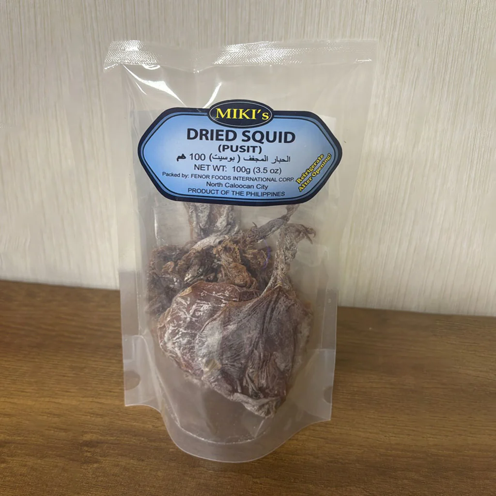 Miki’s Dried Squid (Pusit) – 100g - Image 4