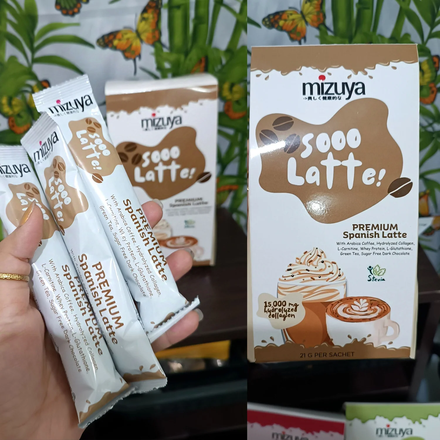 Mizuya Sooo Latte! Premium Spanish Latte - 21g × 10 Sachets - Image 6