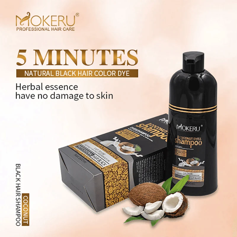 Mokeru Coconut Dye & Shampoo - 500ml - Image 4