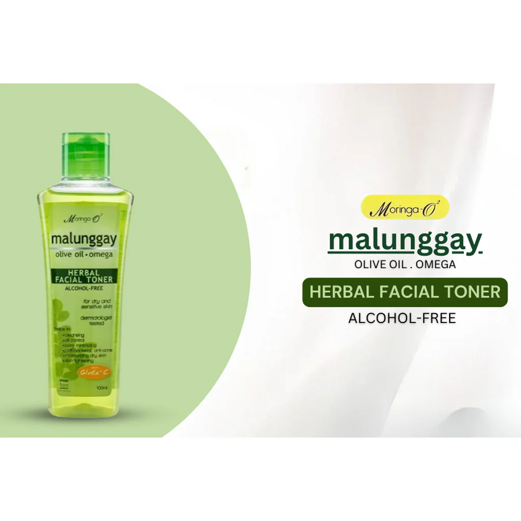 Moringa-O2 Malunggay Olive Oil Omega Herbal Facial Toner – 100ml - Image 3