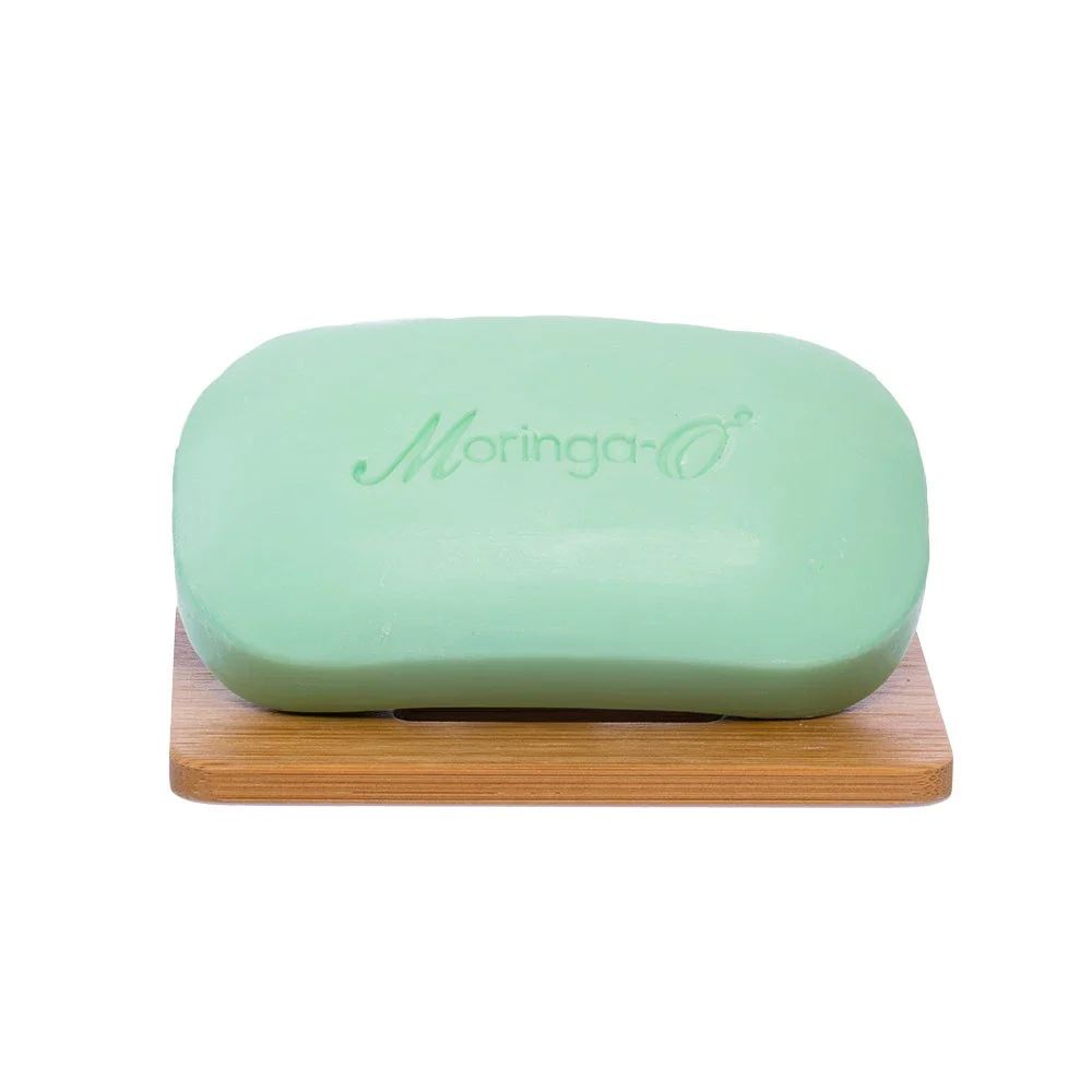 Moringa-O2 Malunggay Olive Oil Omega Herbal Soap - 135g - Image 3