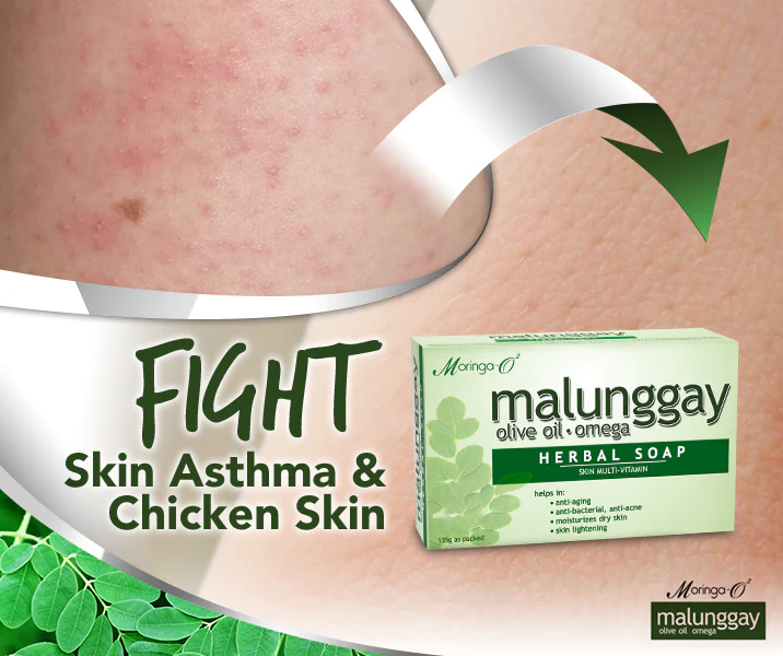 Moringa-O2 Malunggay Olive Oil Omega Herbal Soap - 135g - Image 5