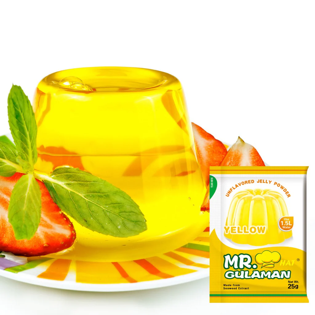 Mr. Hat Gulaman Unflavored Yellow Jelly Powder - 25g - Image 2