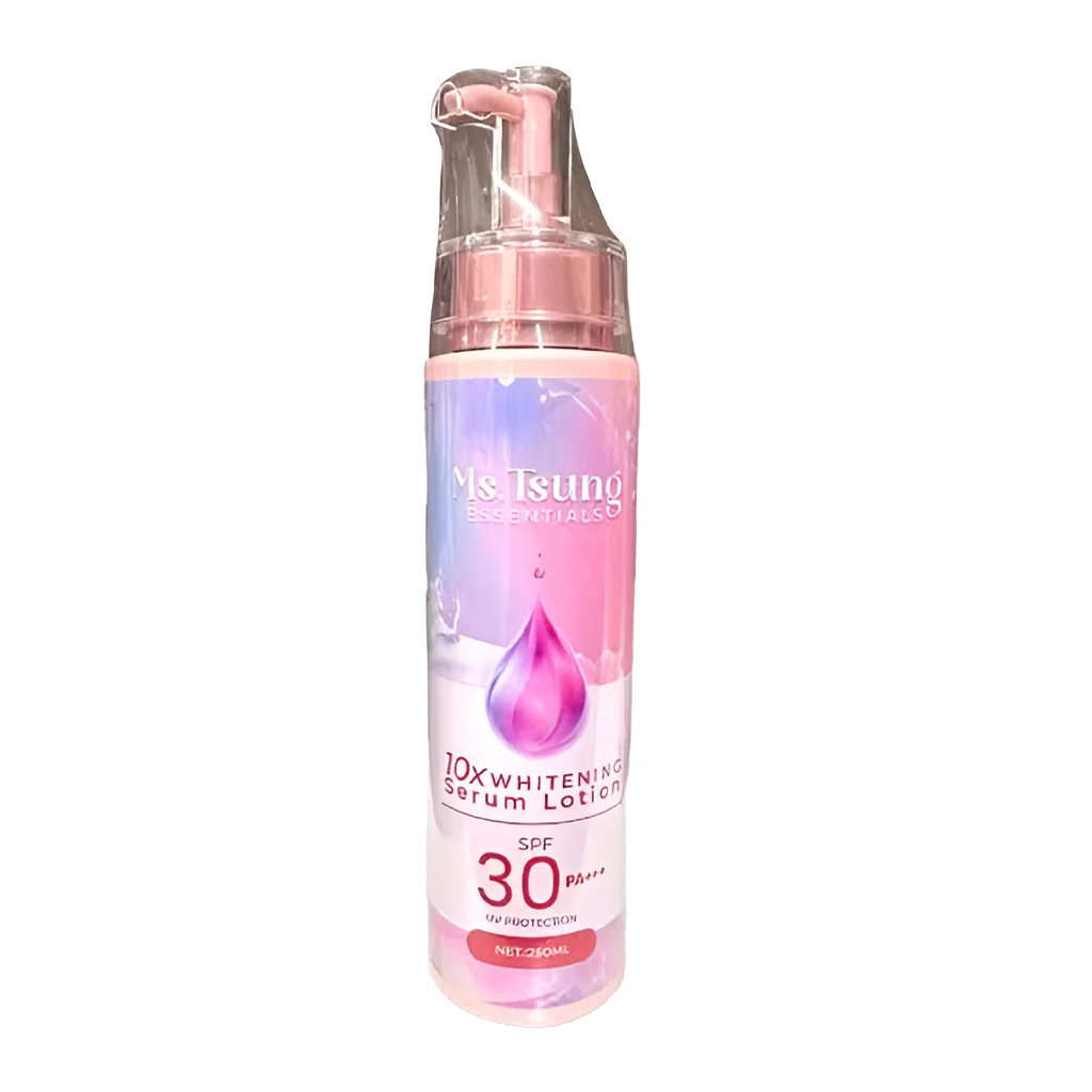Ms.Tsung Essentials 10x Whitening Serum Lotion SPF30 PA+++ UV Protection – 250 ml - Image 8