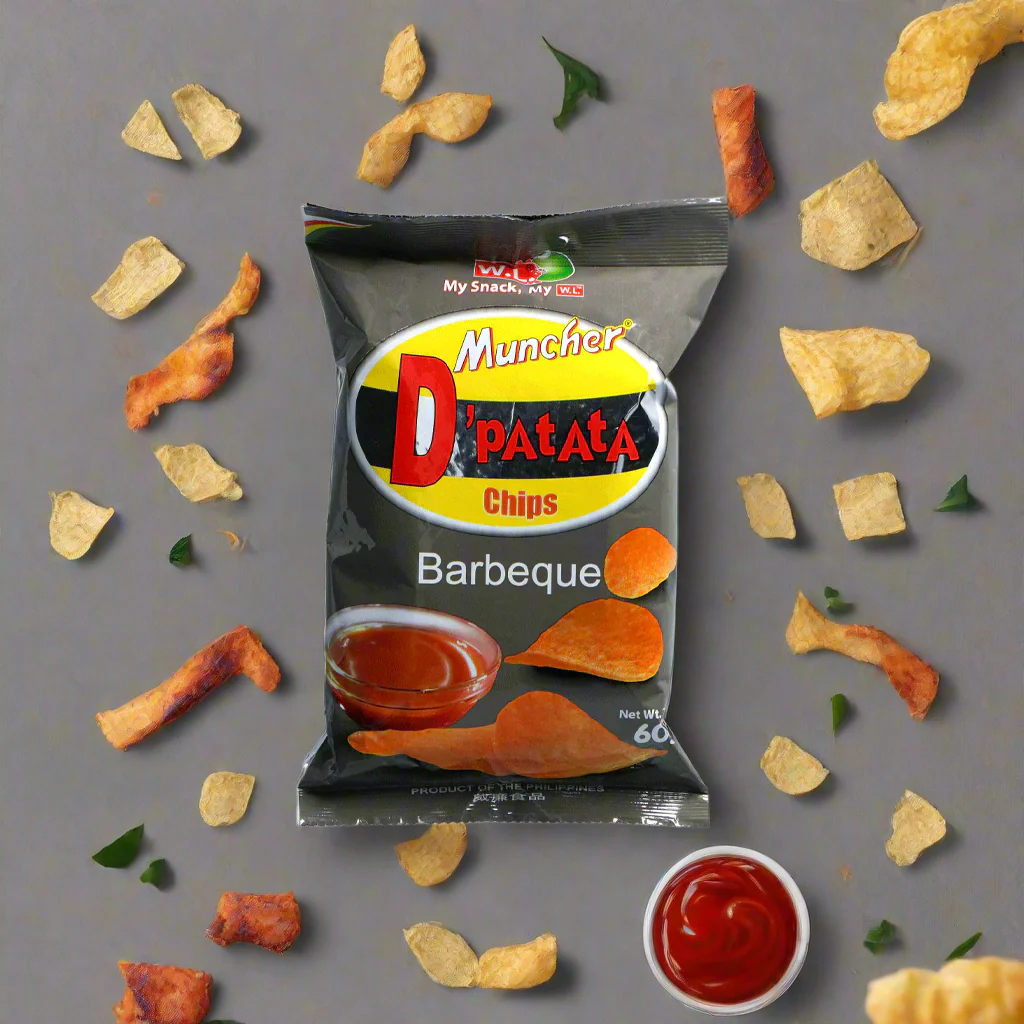 Muncher D'Patata Chips – Barbeque Flavor (60g) - Image 4