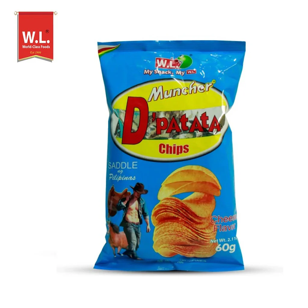 Muncher D'Patata Chips – Cheese Flavor (60g) - Image 4