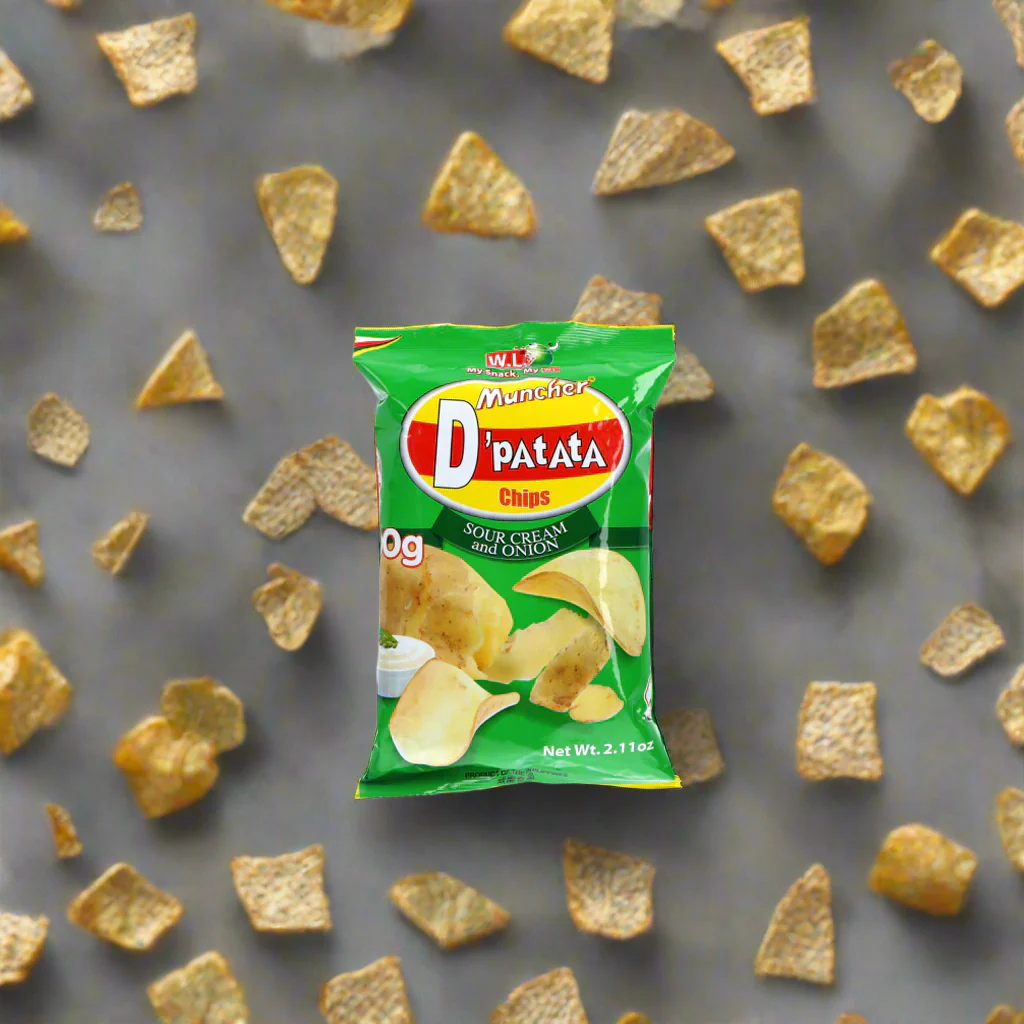 Muncher D'Patata Chips – Sour Cream & Onion Flavor (60g) - Image 6
