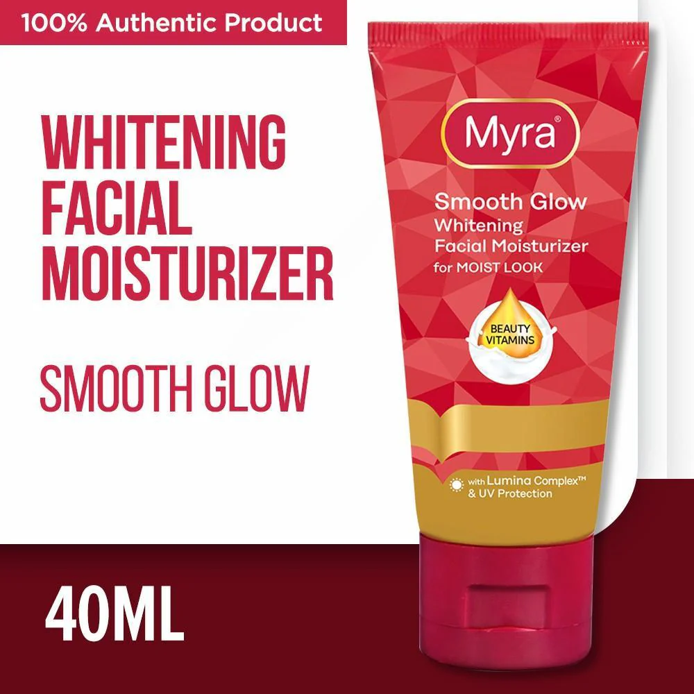 Myra Smooth Glow Whitening Facial Moisturizer 40ml