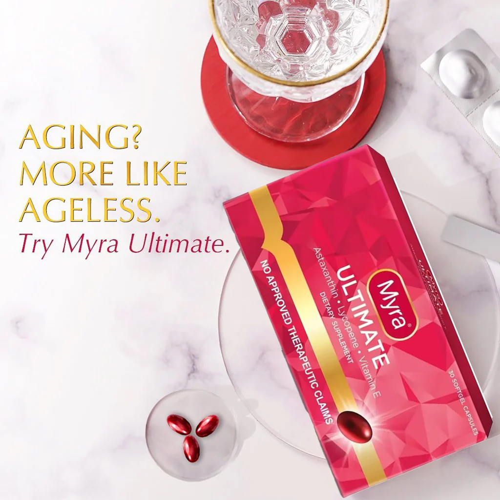 Myra Ultimate with Astaxanthin, Lycopene & Vitamin E - 30 Softgel Capsules - Image 7