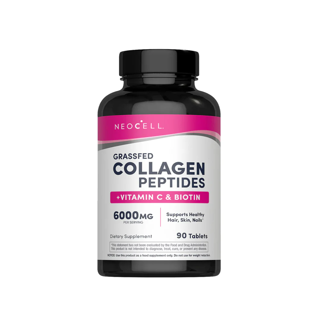 NeoCell Grassfed Collagen Peptides + Vitamin C & Biotin – 90 Tablets - Image 7