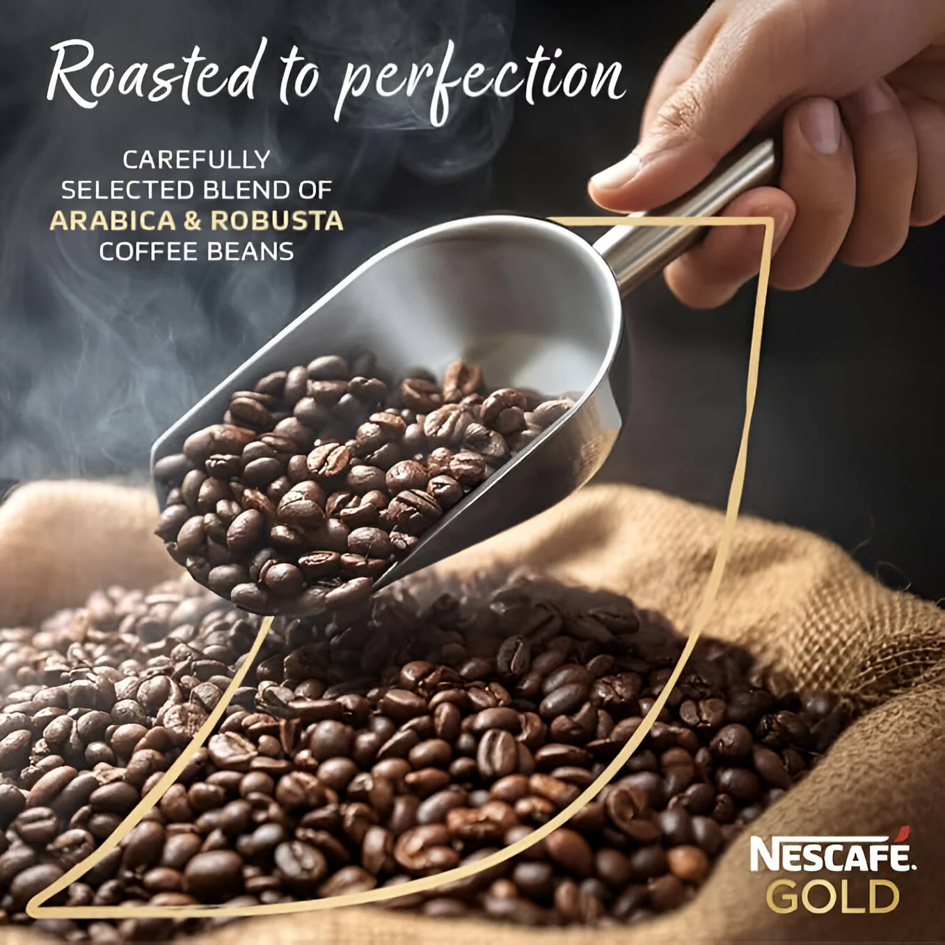 Nescafe Gold Rich & Smooth  Instant Coffee - 190g - Image 4