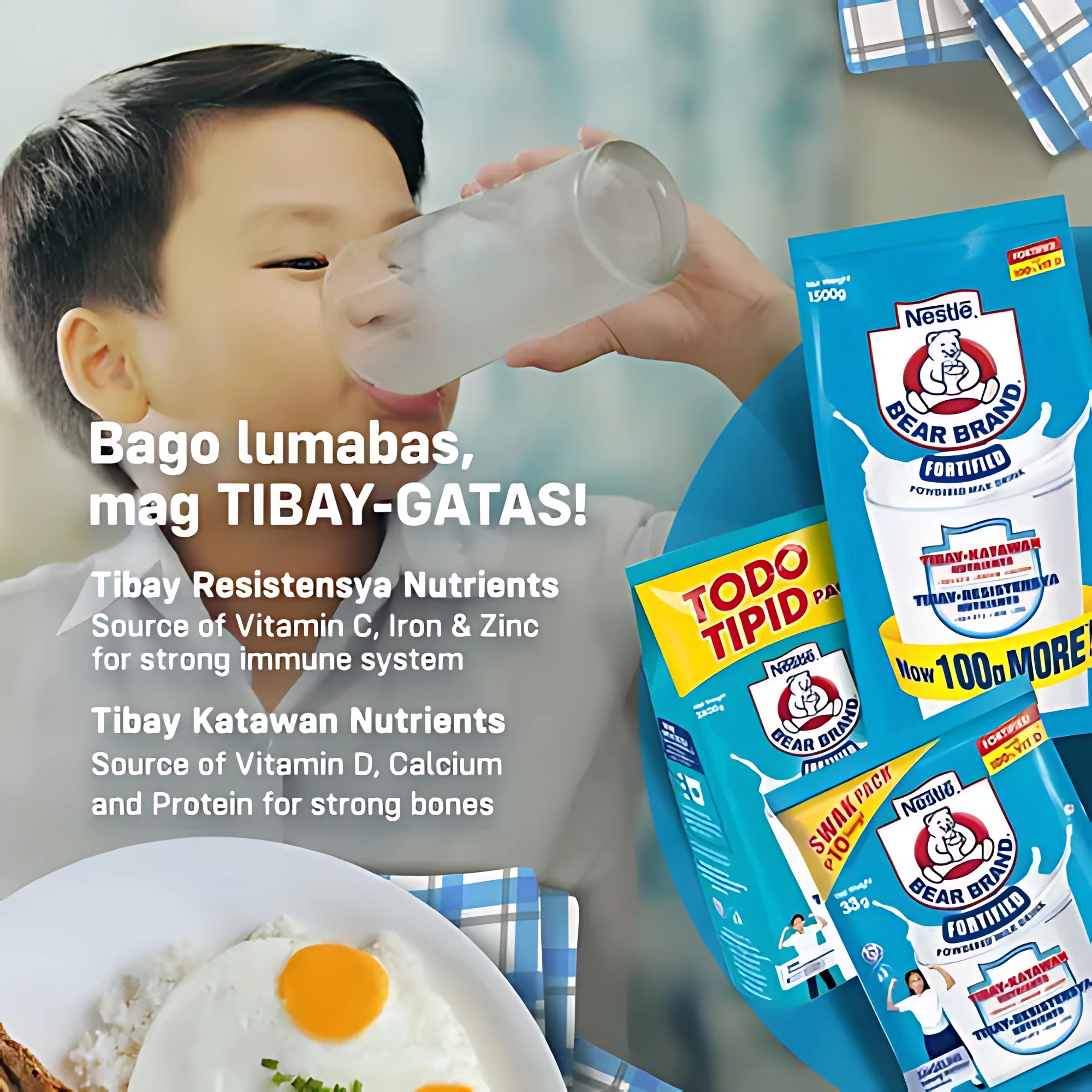 Nestle - Bear Brand Milk Powder Fortified 300g - Combo Pack - Image 8
