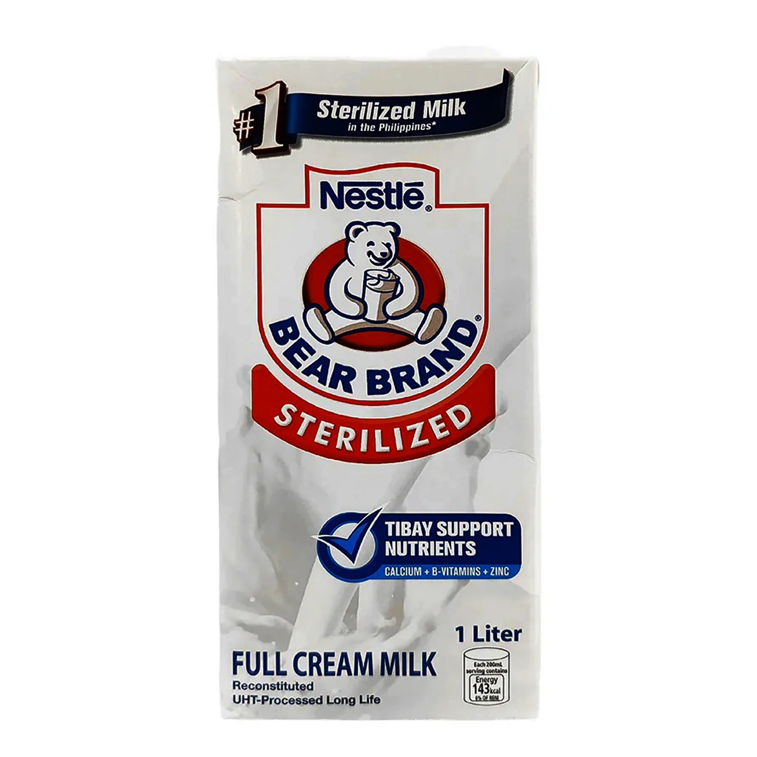 Nestle Bear Brand Sterilized Full Cream Milk - 1L - Image 9