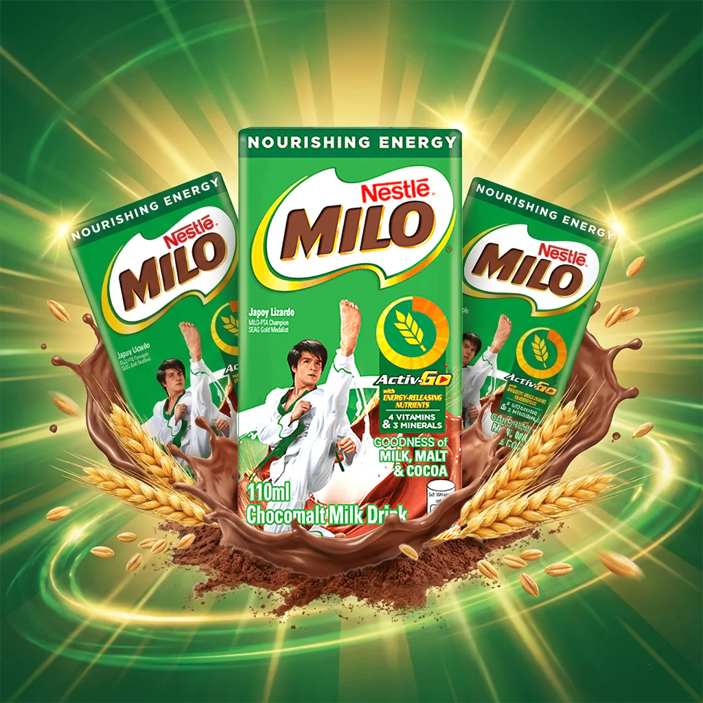 Nestlé MILO Activ-Go Chocomalt Milk Drink – 110ml (3 PCS COMBO) - Image 2
