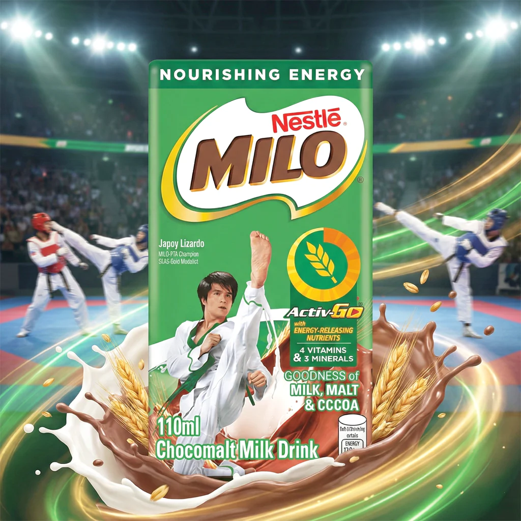 Nestlé MILO Activ-Go Chocomalt Milk Drink – 110ml (Ready-to-Drink) - Image 3
