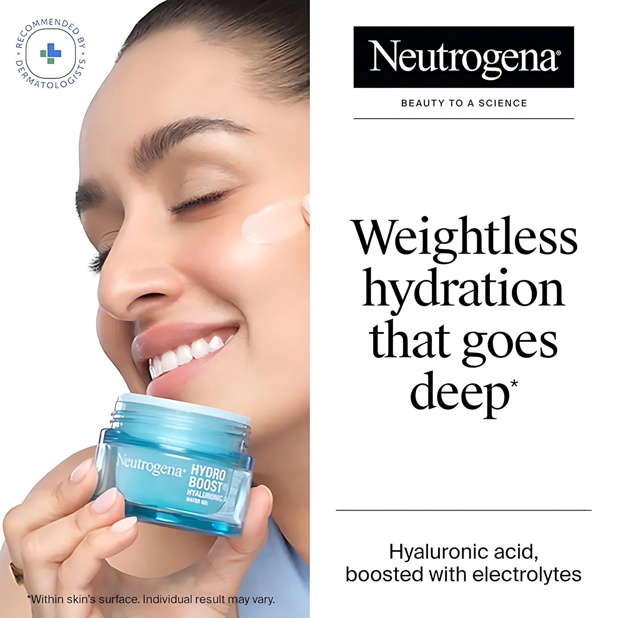 Neutrogena Hydro Boost Water Gel Moisturizer  - 50g (Original) - Image 9