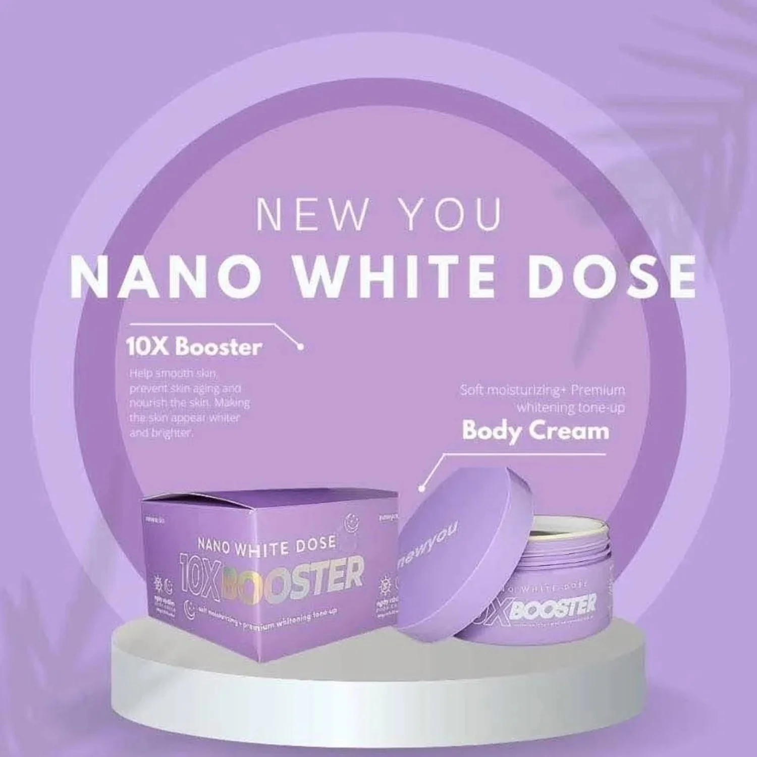 Newyou Skin Nano White Dose 10x Booster Body Cream - 230g - Image 2