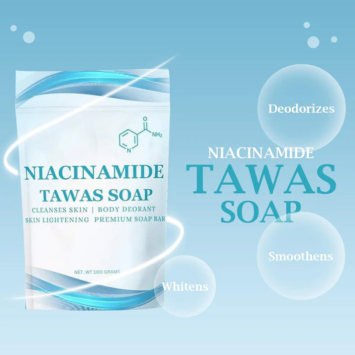 Niacinamide Tawas Soap - 100g - Image 4