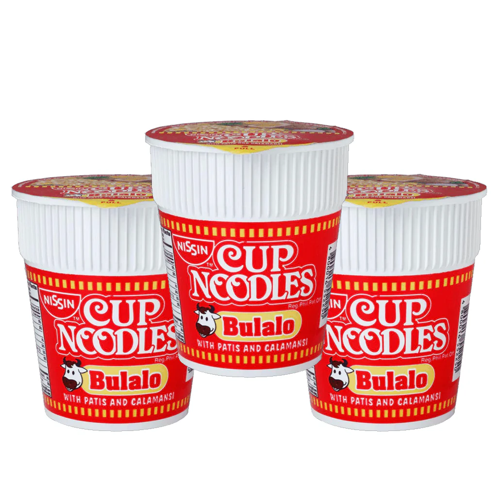 Nissin Bulalo Cup Noodles – 60g (3 Pcs Combo Offer) - Image 2