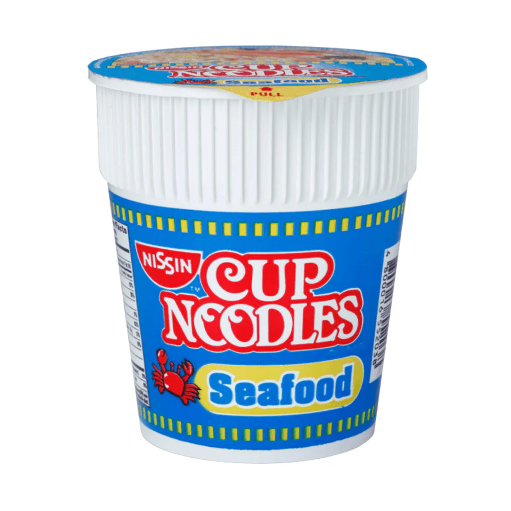 Nissin Cup Noodles Seafood Flavor - 60g ( 3PCS COMBO PACK) - Image 4
