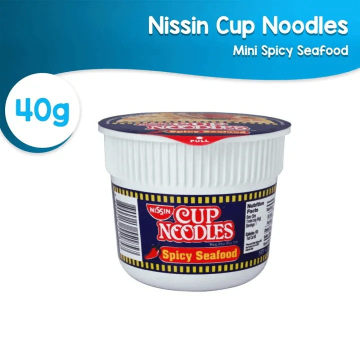 Nissin Cup Noodles Spicy Seafood – 40g × 3 pcs Combo - Image 4