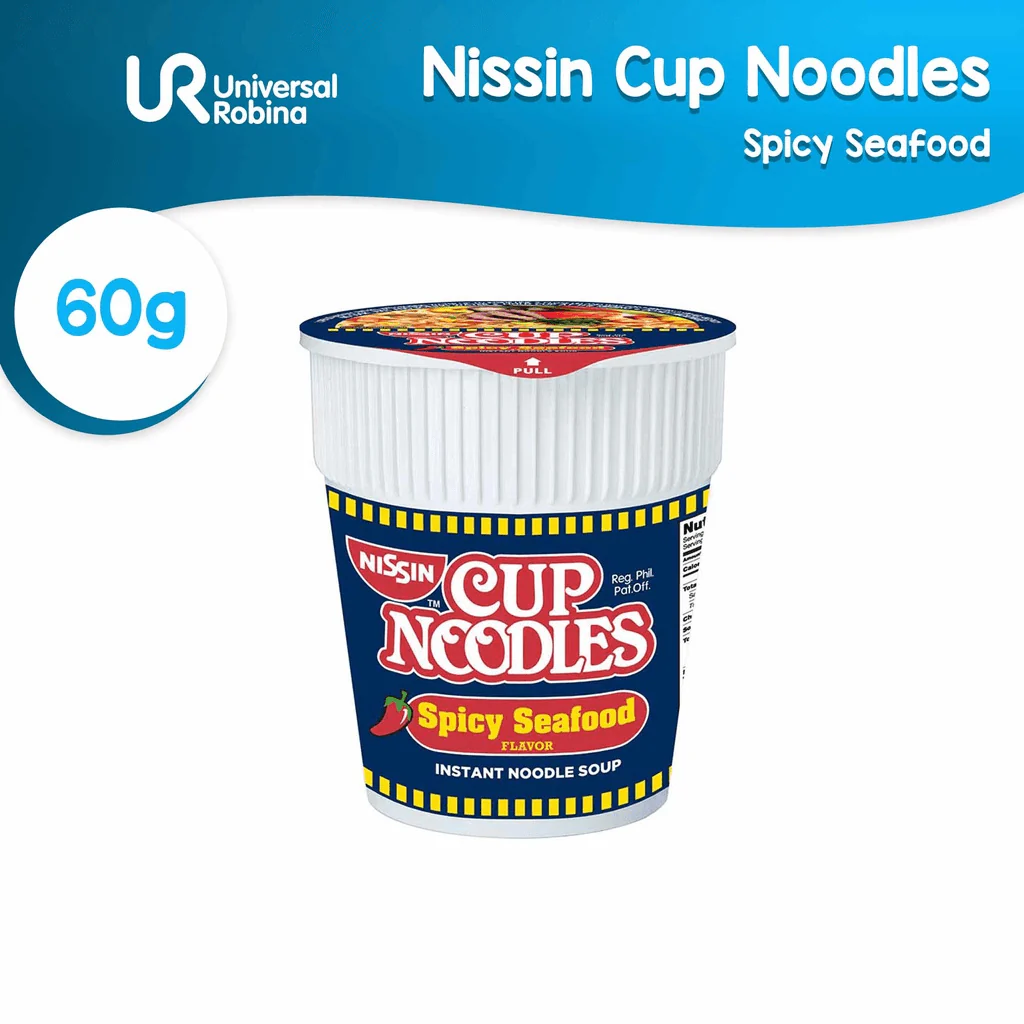 Nissin Cup Noodles Spicy Seafood 60g