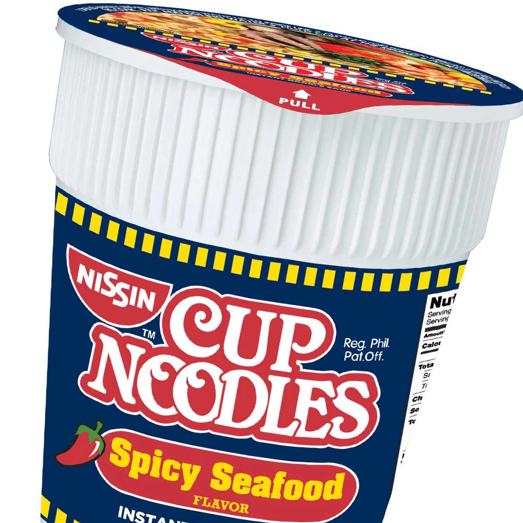 Nissin Cup Noodles Spicy Seafood 60g - Image 3