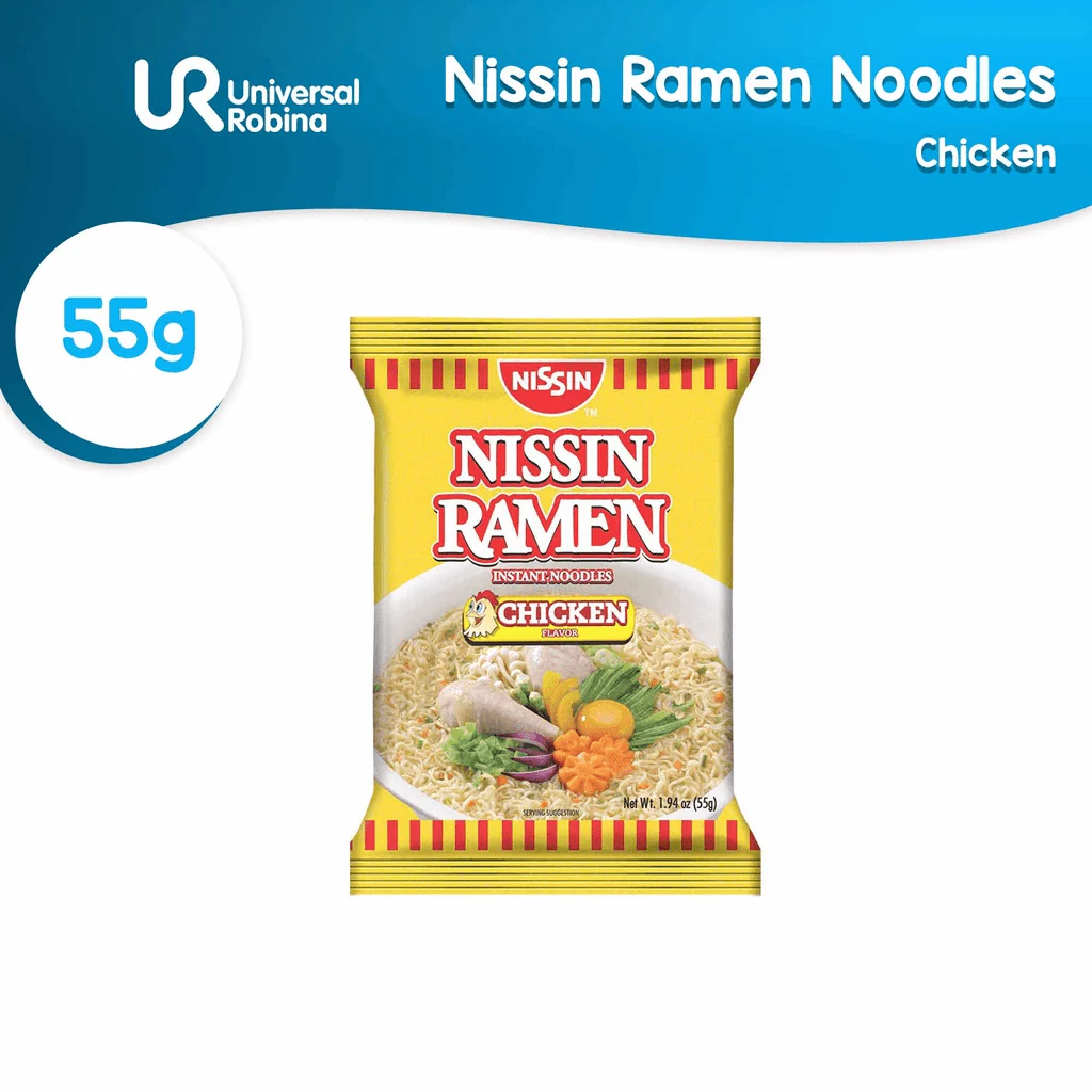 Nissin Ramen Instant Noodles Chicken Flavor - 55g
