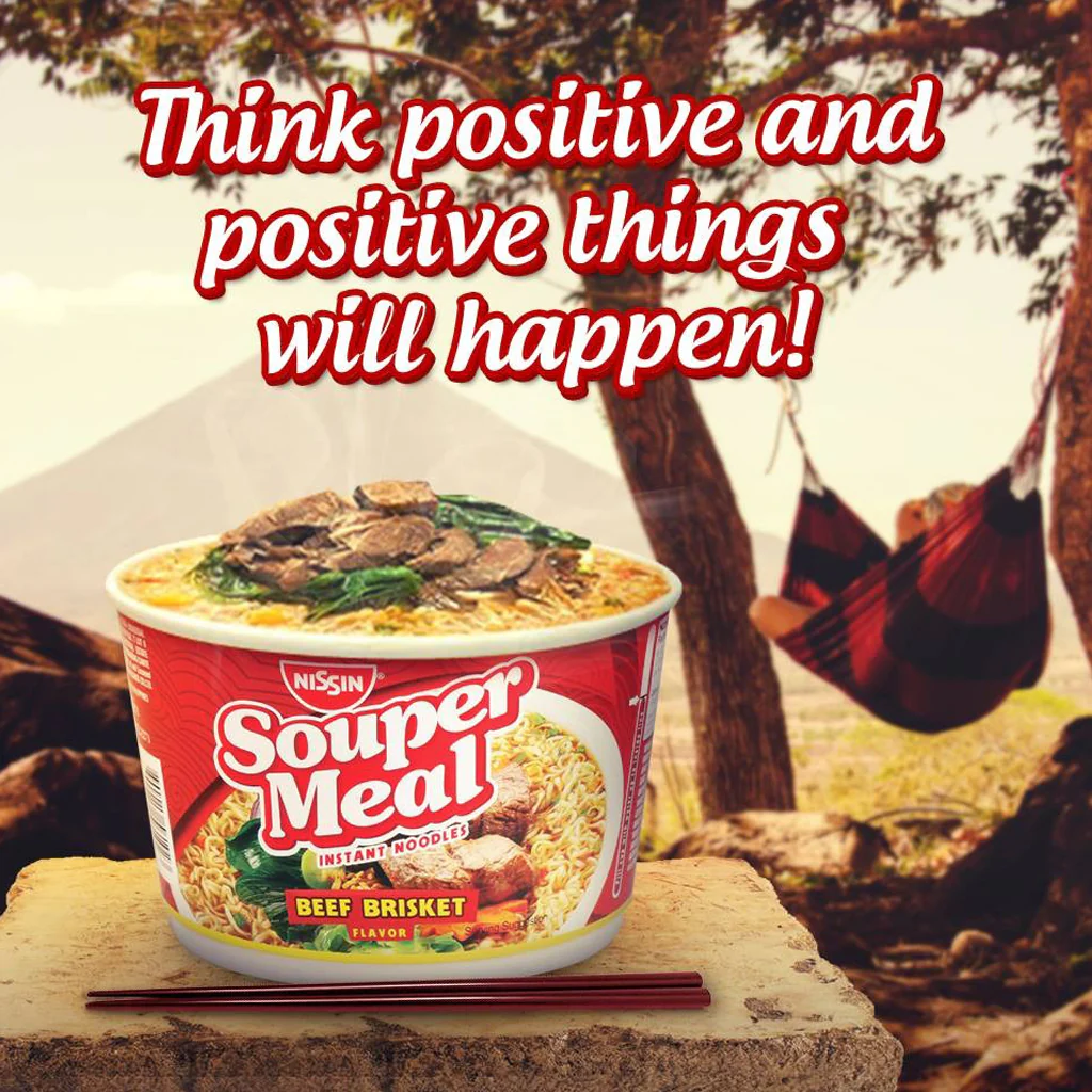 Nissin Souper Meal Beef Brisket Instant Noodles - 85g - Image 4