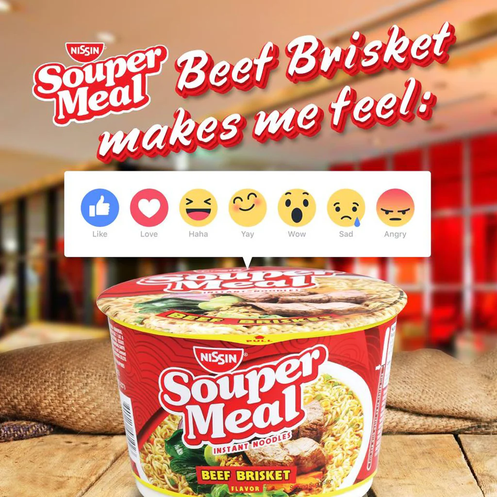 Nissin Souper Meal Beef Brisket Instant Noodles - 85g - Image 5
