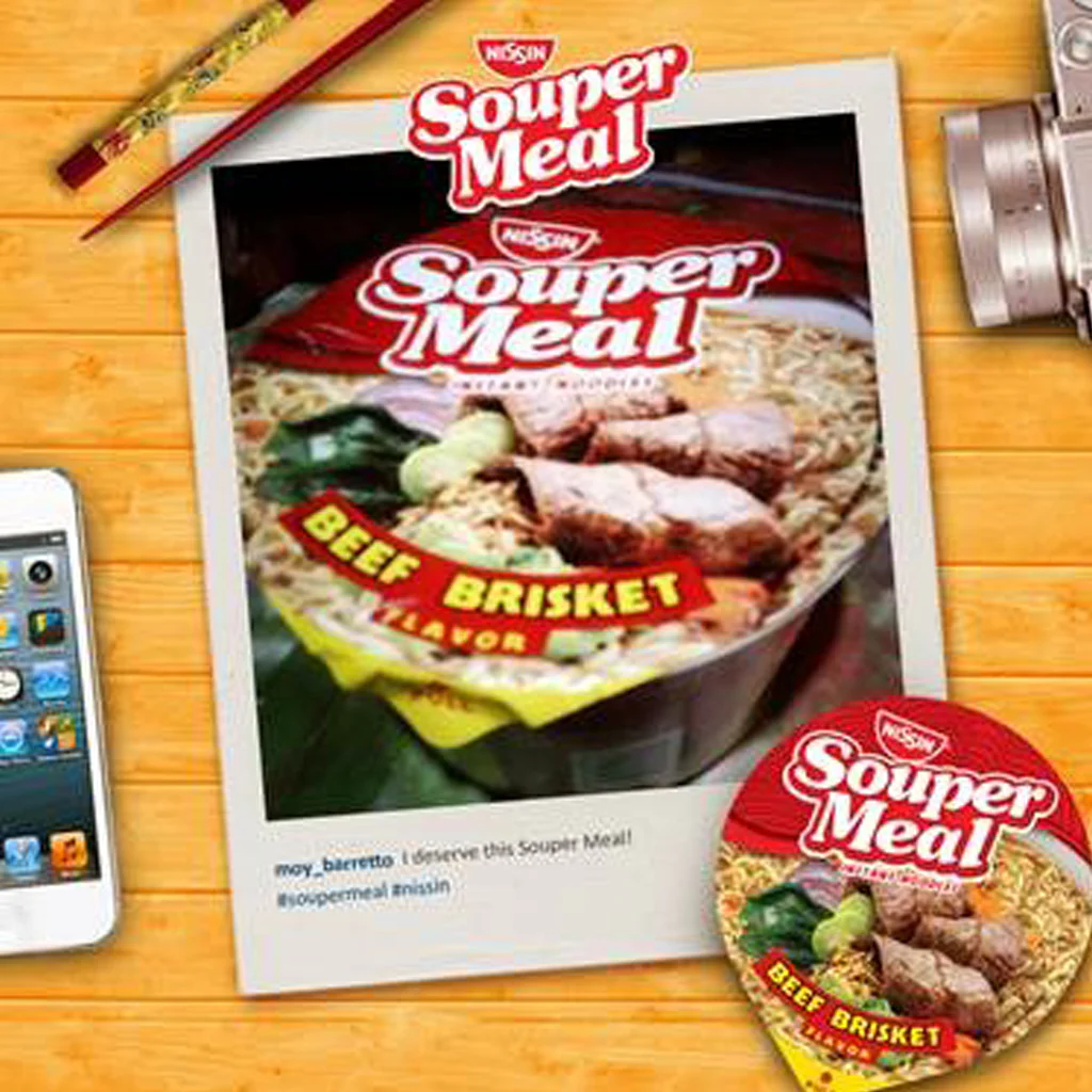 Nissin Souper Meal Beef Brisket Instant Noodles - 85g - Image 6