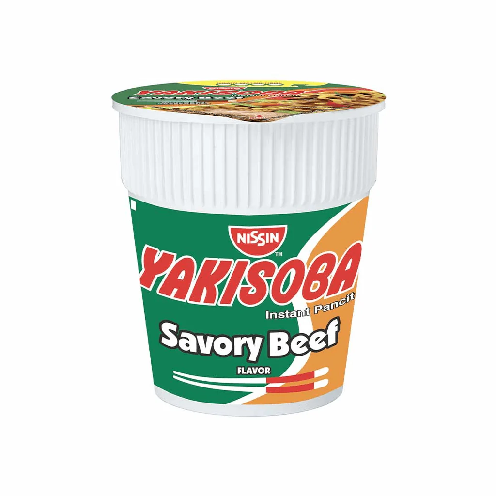 Nissin Yakisoba Cup Savoury Beef 77gm