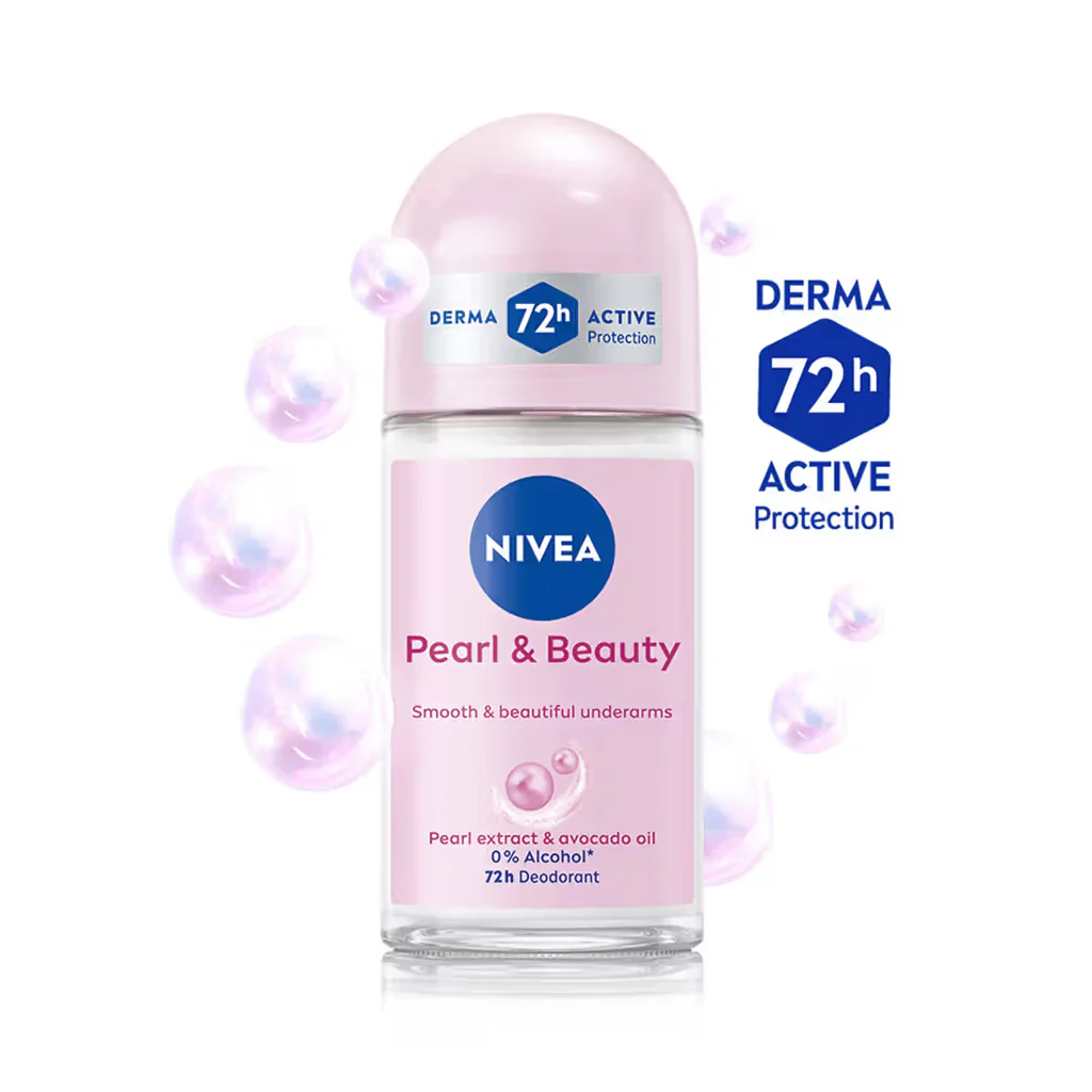 Nivea Roll On Pearl & Beauty With Avocado Oil - 50ml