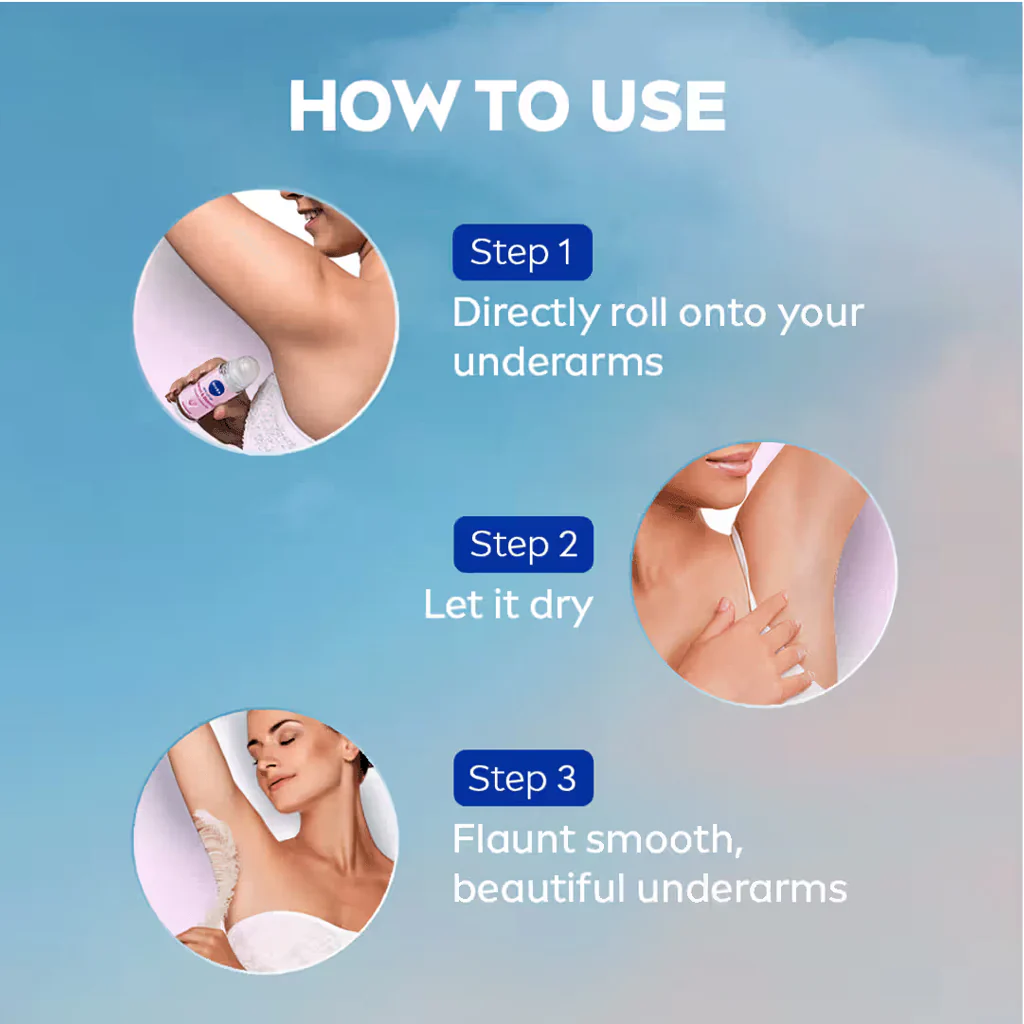 Nivea Roll On Pearl & Beauty With Avocado Oil - 50ml - Image 5